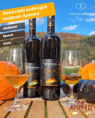 NOVÉ APIMED MEDOVINY ZE SUDU S potěšením představujeme novou řadu oblíbených slovenských druhových medovin, které...
