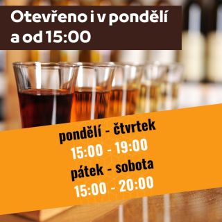 OTEVŘENO 6 DNÍ V TÝDNU Od listopadu máme pro vaše větší pohodlí při předvánočních nákupech otevřeno i v pondělí. Všechny...